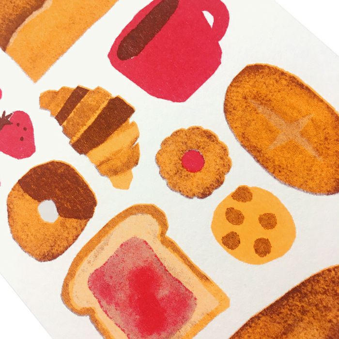 Bread and Jam Riso Postcard · Furukawashiko