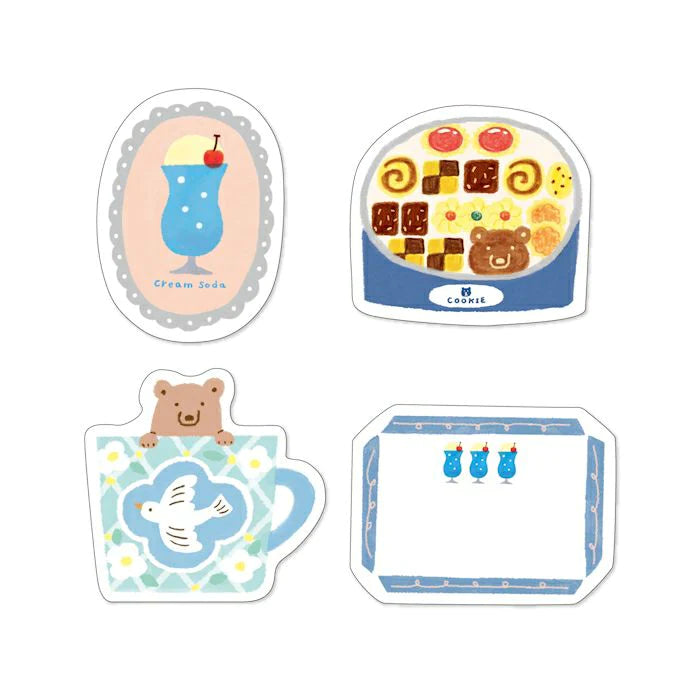 Furukawa Paper Gasa Gasa Paper Set / Ao-iro