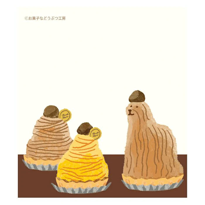 Furukawa Paper Okashina Memo Pad - Confectionery