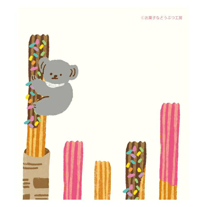 Furukawa Paper Okashina Memo Pad - Confectionery