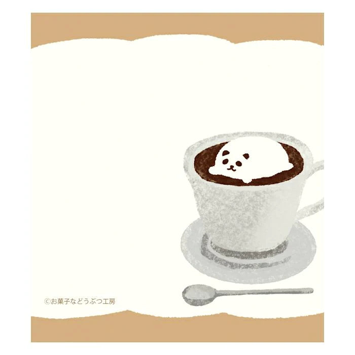 Furukawa Paper Okashina Memo Pad - Coffee Shop