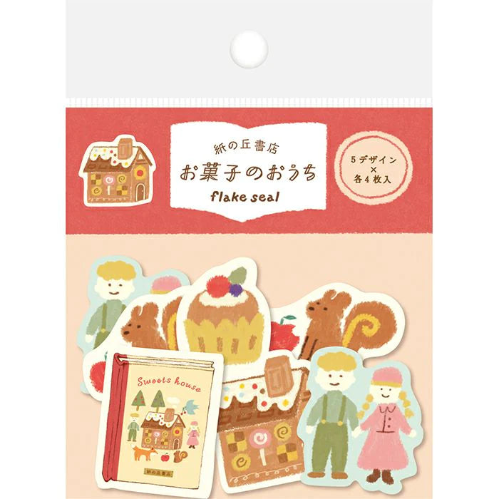 Furukawa Paper Flake Stickers - House of Sweets