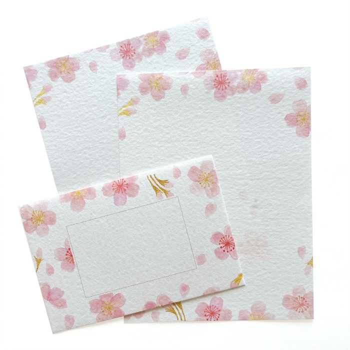 Sparkling Sakura / Today's Letters Set · Furukawashiko