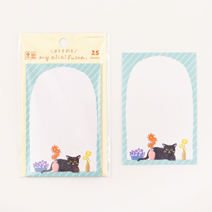 Flowers & Cats / Mainichi Sticky Notes · Furukawashiko