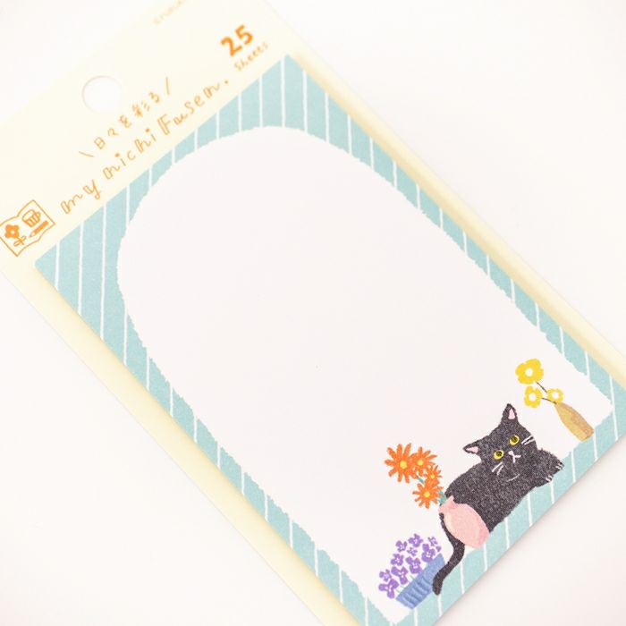 Flowers & Cats / Mainichi Sticky Notes · Furukawashiko
