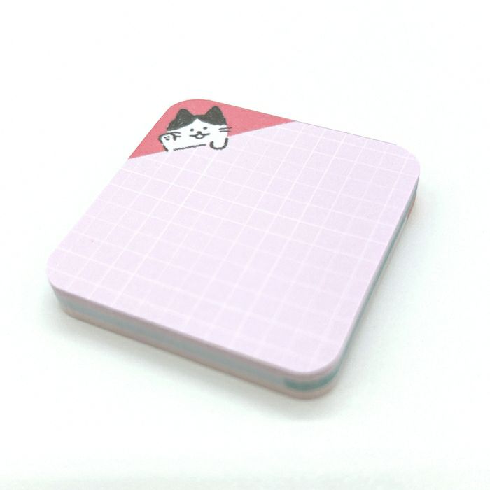 Hyokkori Cat Mini Message Sticky Notes · Furukawashiko