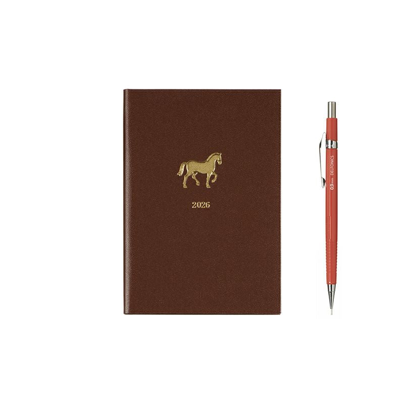 Rollbahn 2026 Point Weekly Planner Pocket Book 《A6》