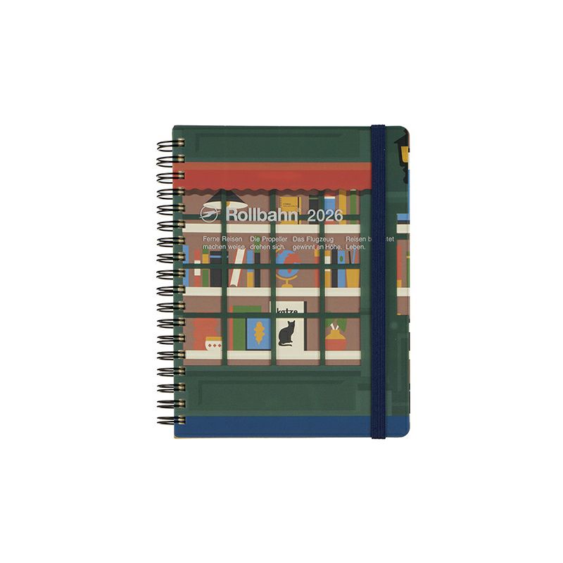 Rollbahn 2026 Cacher Spiral Bound Diary 《Large》