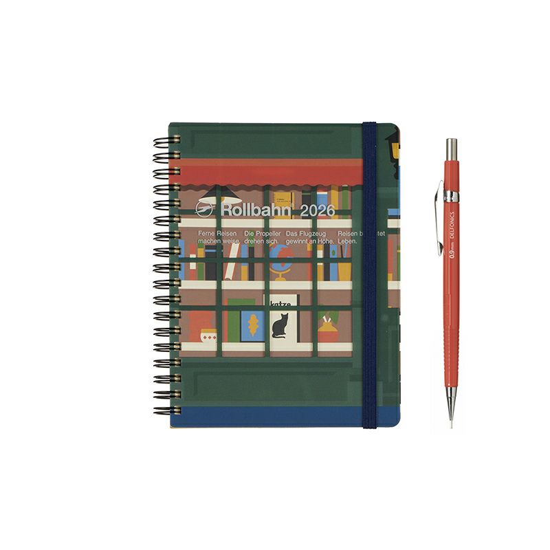 Rollbahn 2026 Cacher Spiral Bound Diary 《Large》