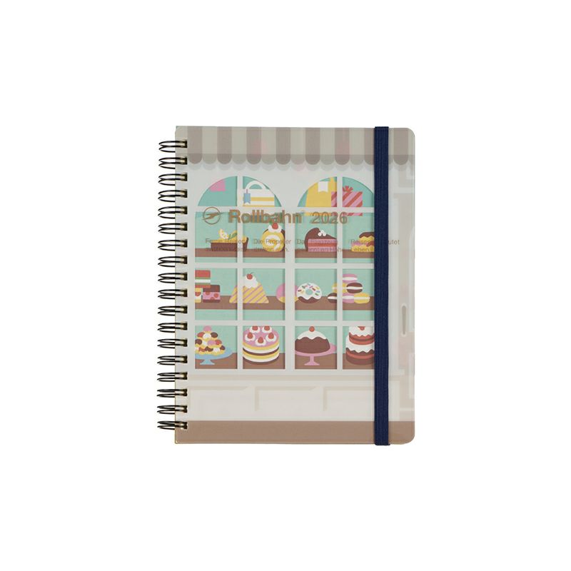 Rollbahn 2026 Cacher Spiral Bound Diary 《Large》