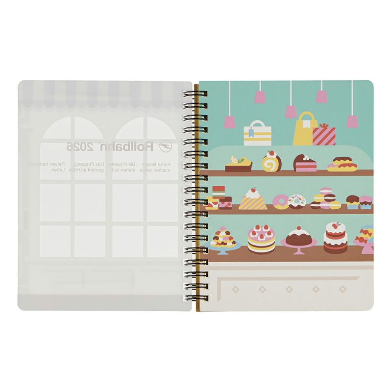 Rollbahn 2026 Cacher Spiral Bound Diary 《Large》