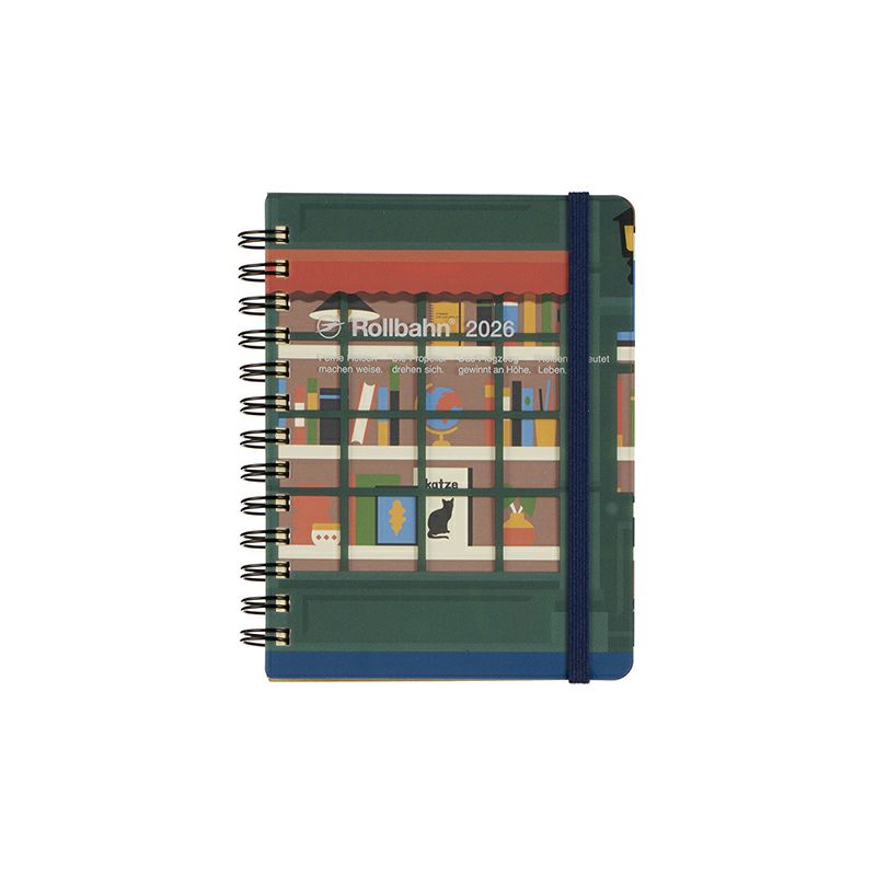 Rollbahn 2026 Cacher Spiral Bound Diary《Medium》