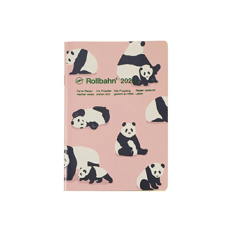 Rollbahn 2026 Animal Spiral Notebook Diary《B6》
