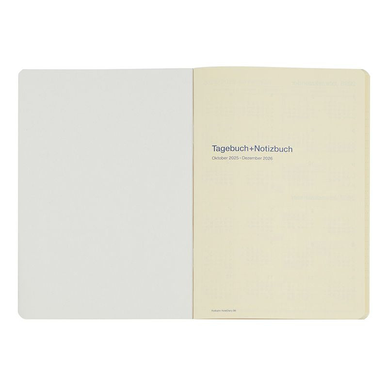 Rollbahn 2026 American Sweets Notebook Diary《B6》