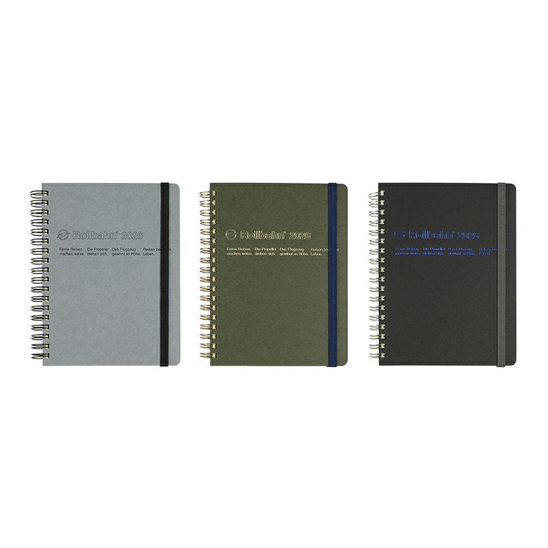 Rollbahn 2026 Homme Spiral Bound Diary《Large》