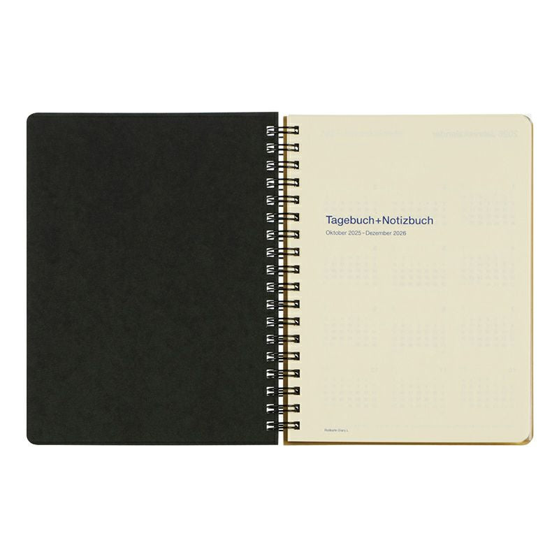 Rollbahn 2026 Homme Spiral Bound Diary《Large》