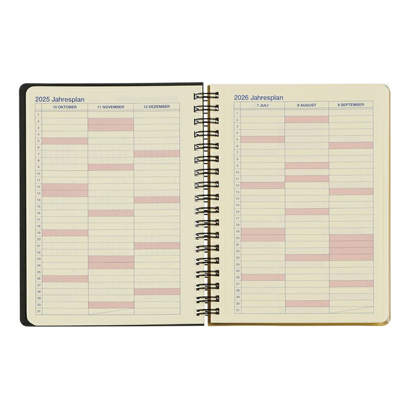 Rollbahn 2026 Homme Spiral Bound Diary《Large》