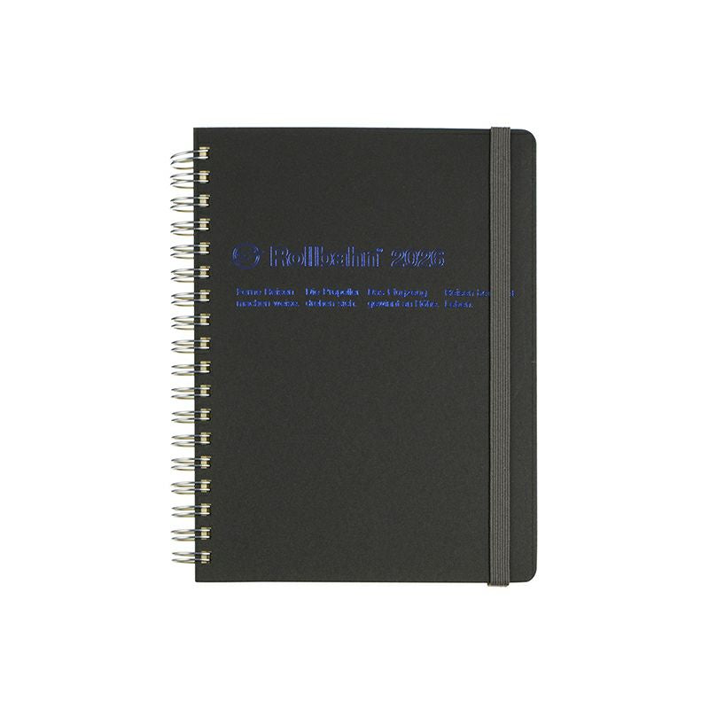 Rollbahn 2026 Homme Spiral Bound Diary《Large》