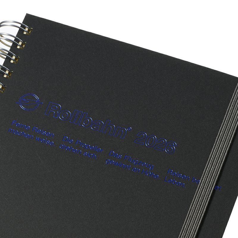 Rollbahn 2026 Homme Spiral Bound Diary《Large》