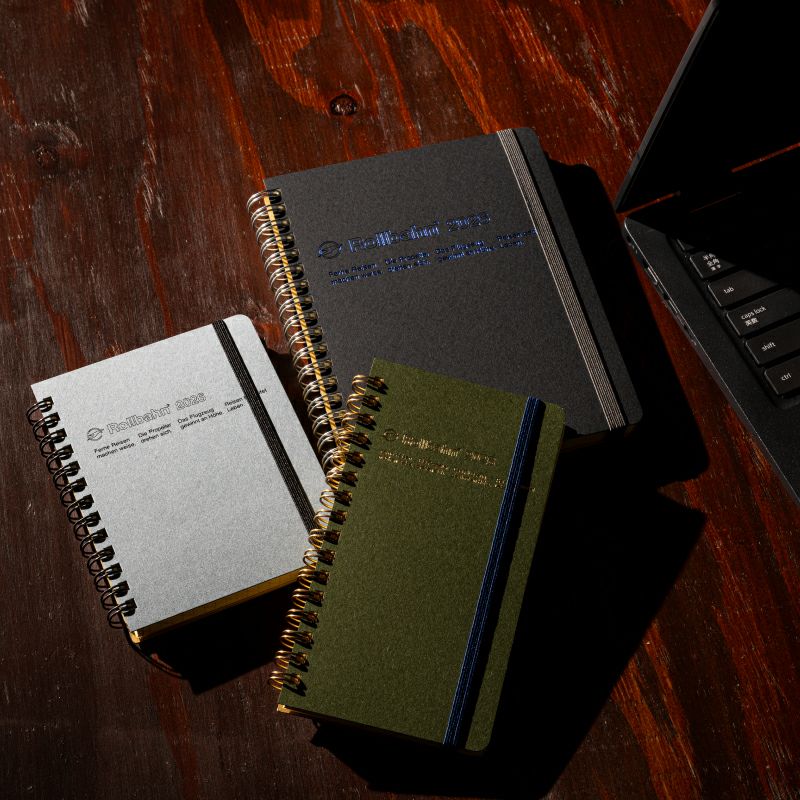 Rollbahn 2026 Homme Spiral Bound Diary《Large》