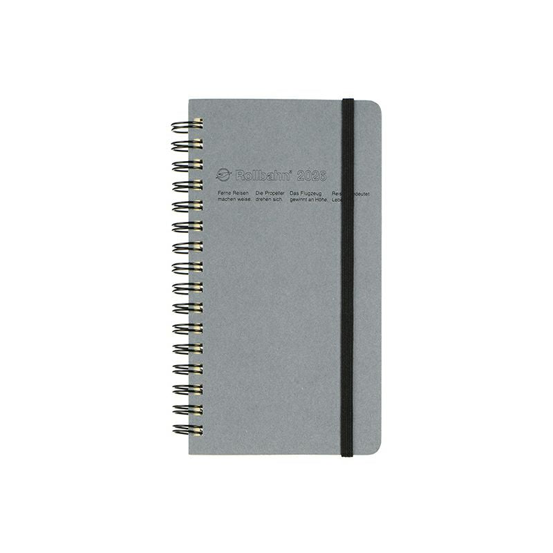 Rollbahn 2026 Homme Spiral Bound Diary《Slim》