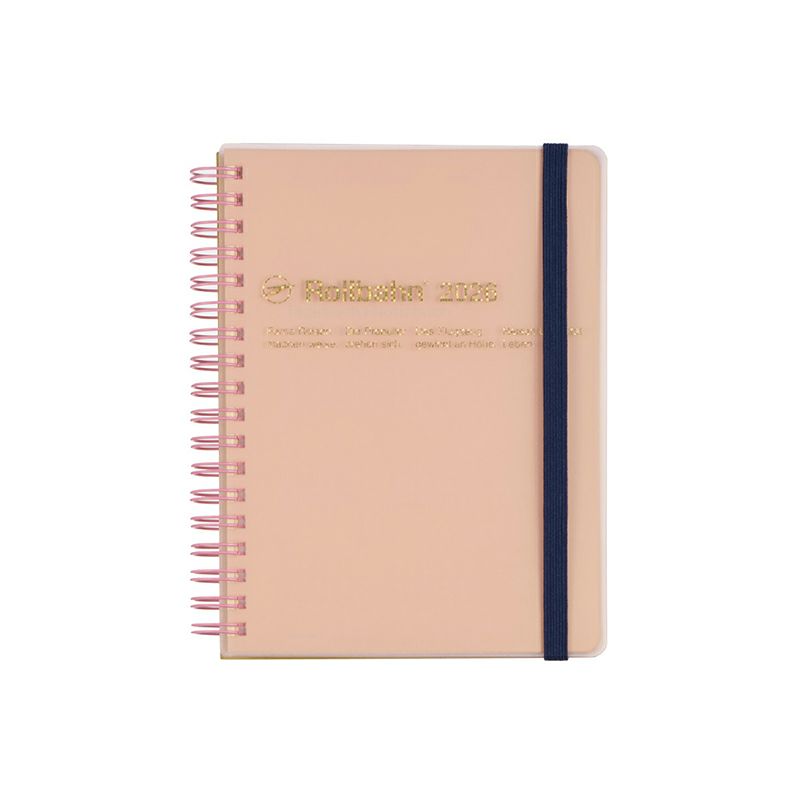 Rollbahn 2026 Clear Spiral Bound Diary《Large》