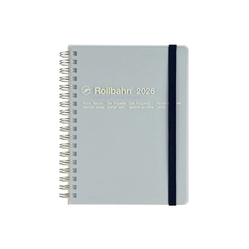 Rollbahn 2026 Clear Spiral Bound Diary《Large》