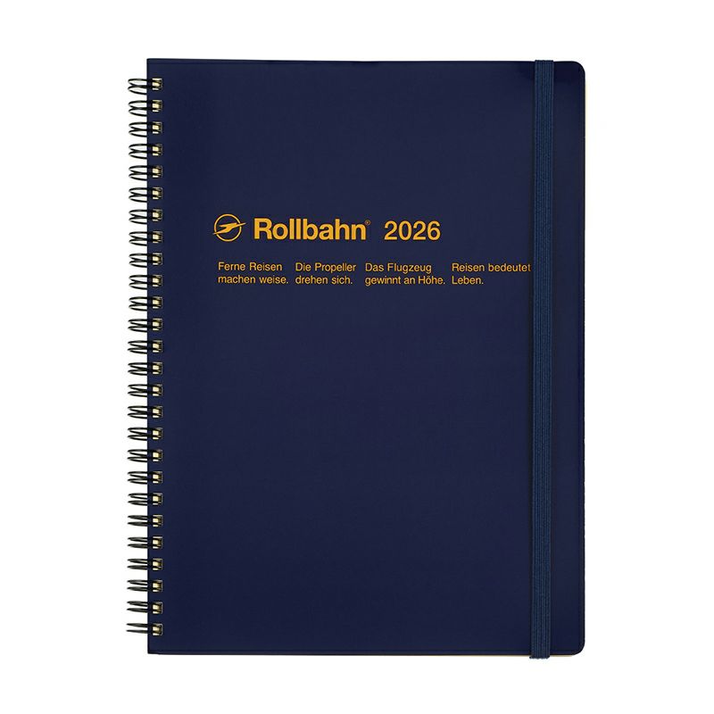 Rollbahn 2026 Spiral Bound Diary《Extra Large》