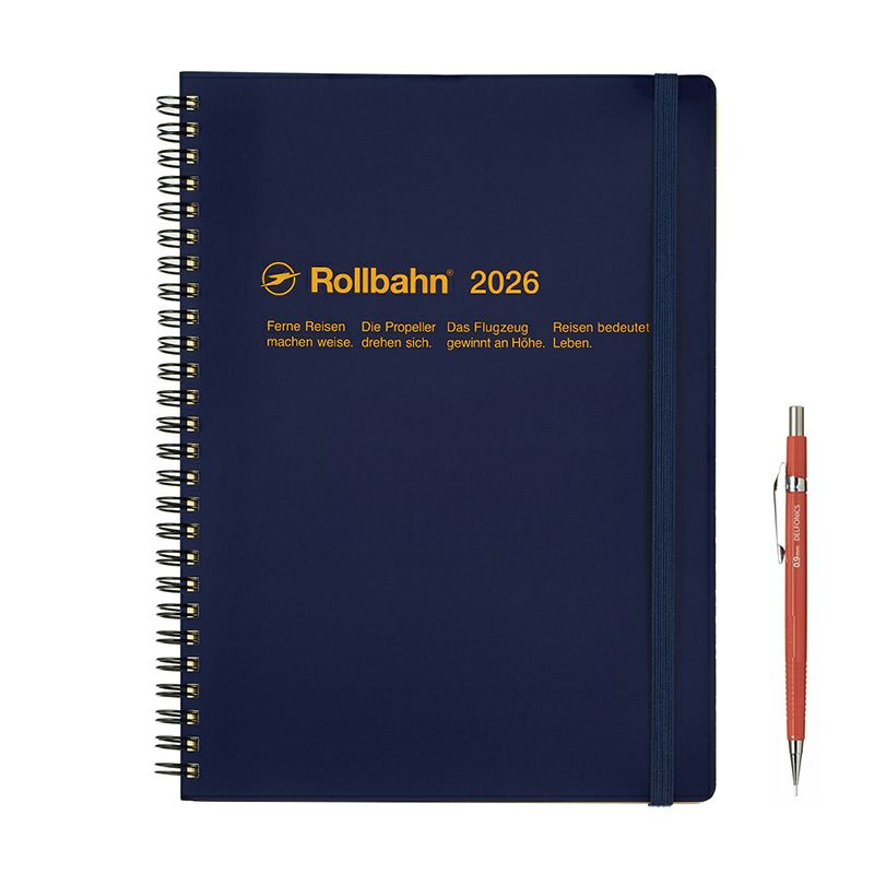 Rollbahn 2026 Spiral Bound Diary《Extra Large》