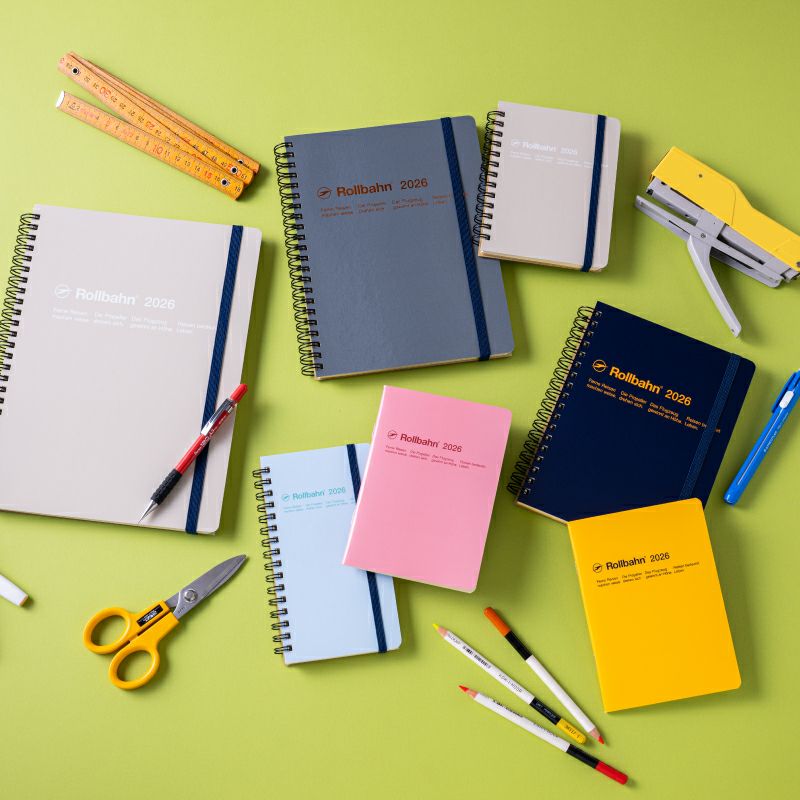 Rollbahn 2026 Spiral Bound Diary《Extra Large》