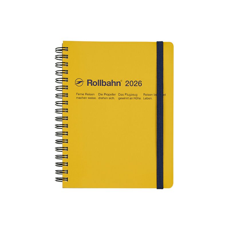 Rollbahn 2026 Spiral Bound Diary《Large》