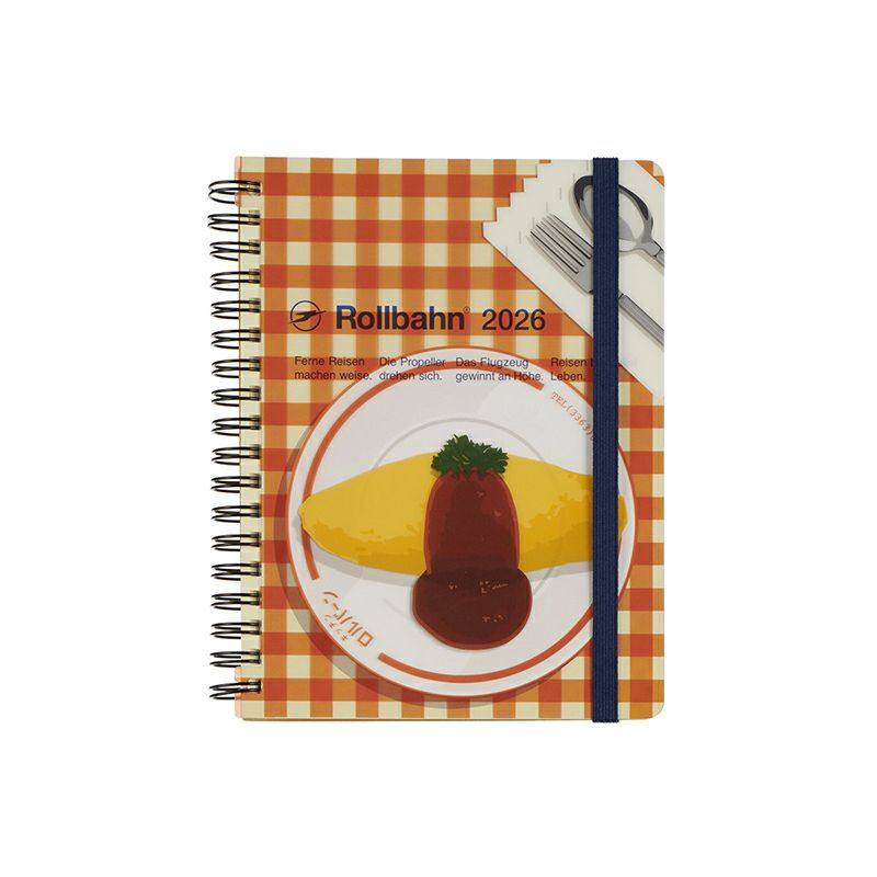 Rollbahn 2026 Trois Spiral Bound Diary《Large》