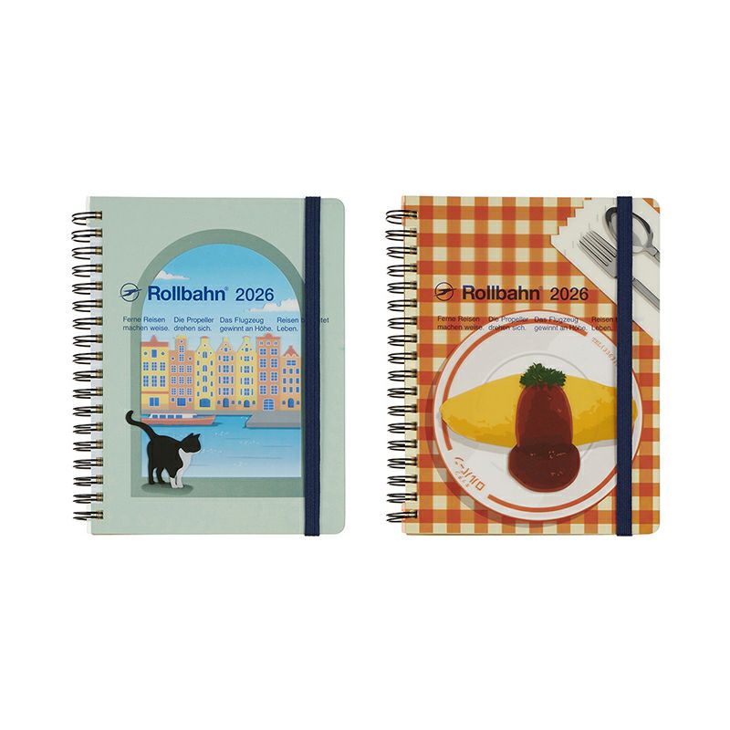 Rollbahn 2026 Trois Spiral Bound Diary《Large》