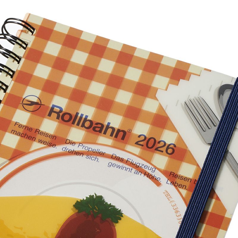 Rollbahn 2026 Trois Spiral Bound Diary《Large》