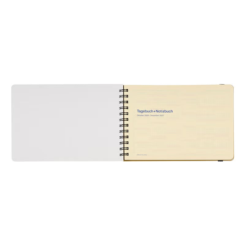 2027 Rollbahn Diary《Large Horizontal | Yellow》