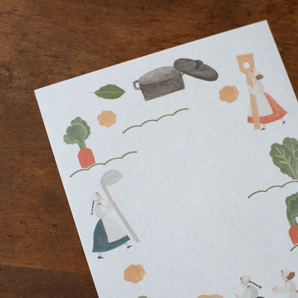 Let's Make Soup Letter Set / Necktie · Cozyca