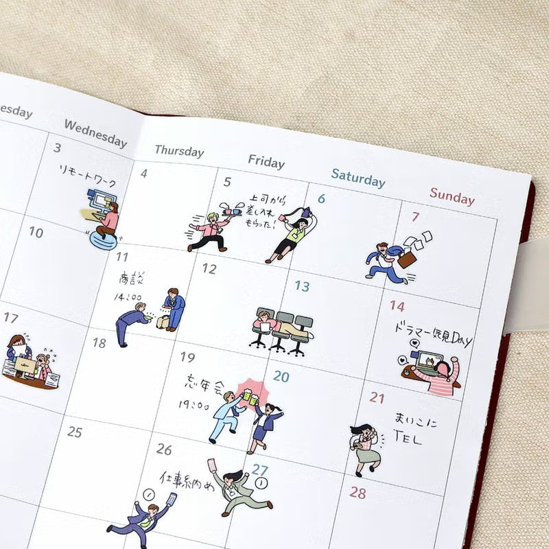 Office Comical Life Sticker Sheet · Mind Wave