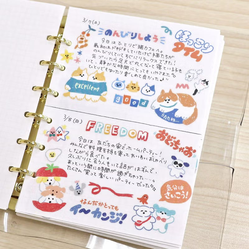 Neko Rakugaki's Sticker Sheet · Mind Wave