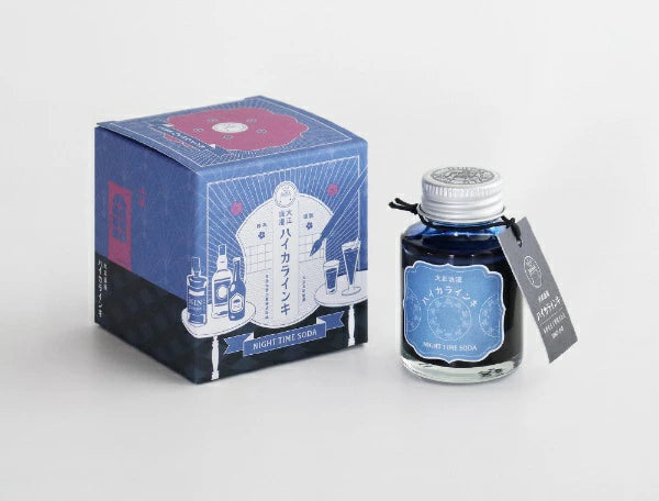 Soda Blue / Teranishi Guitar Taisho Roman Haikara Fountain Pen Ink
