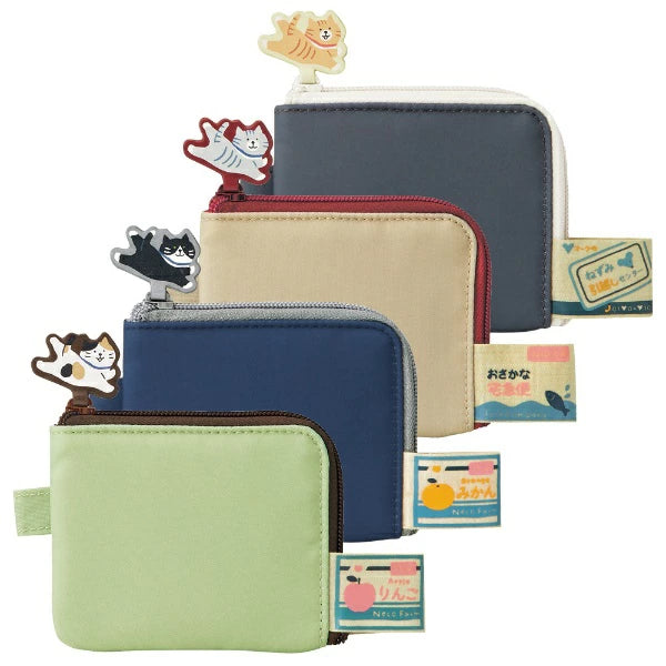 Cat Flat Card Pouch