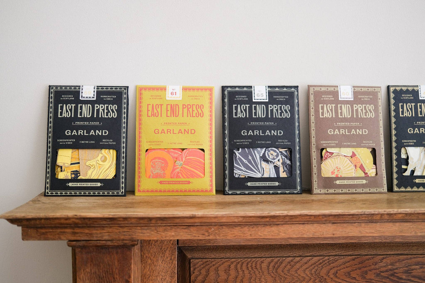 Mushroom Sewn Garland · East End Press