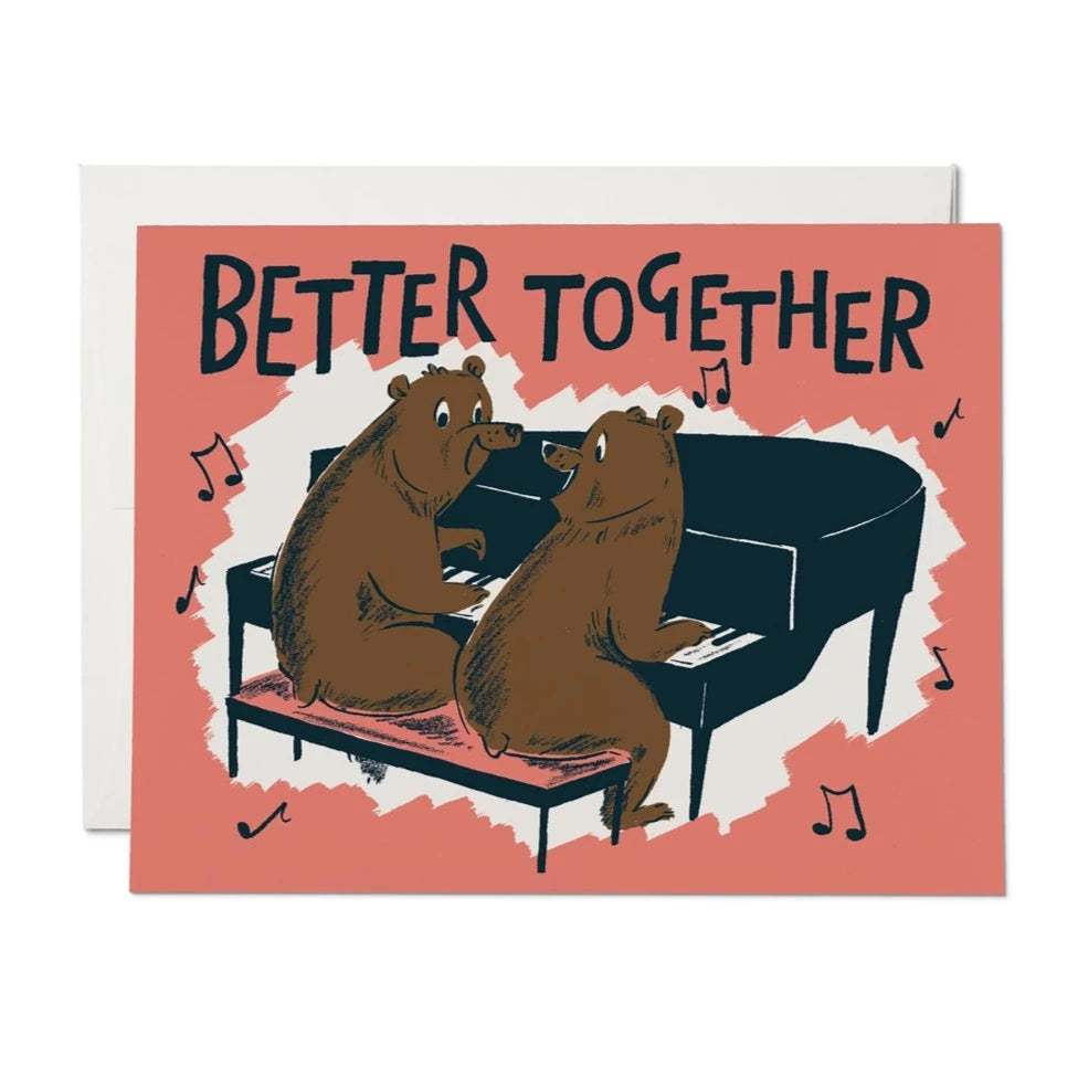 Better Together Bears Love Card