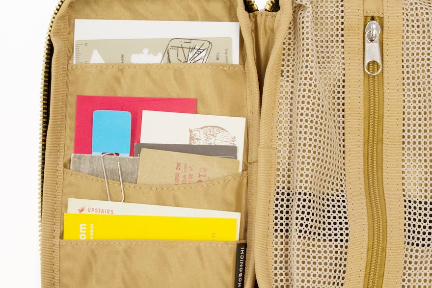 Hobonichi Small Drawer Pouch - Yellow