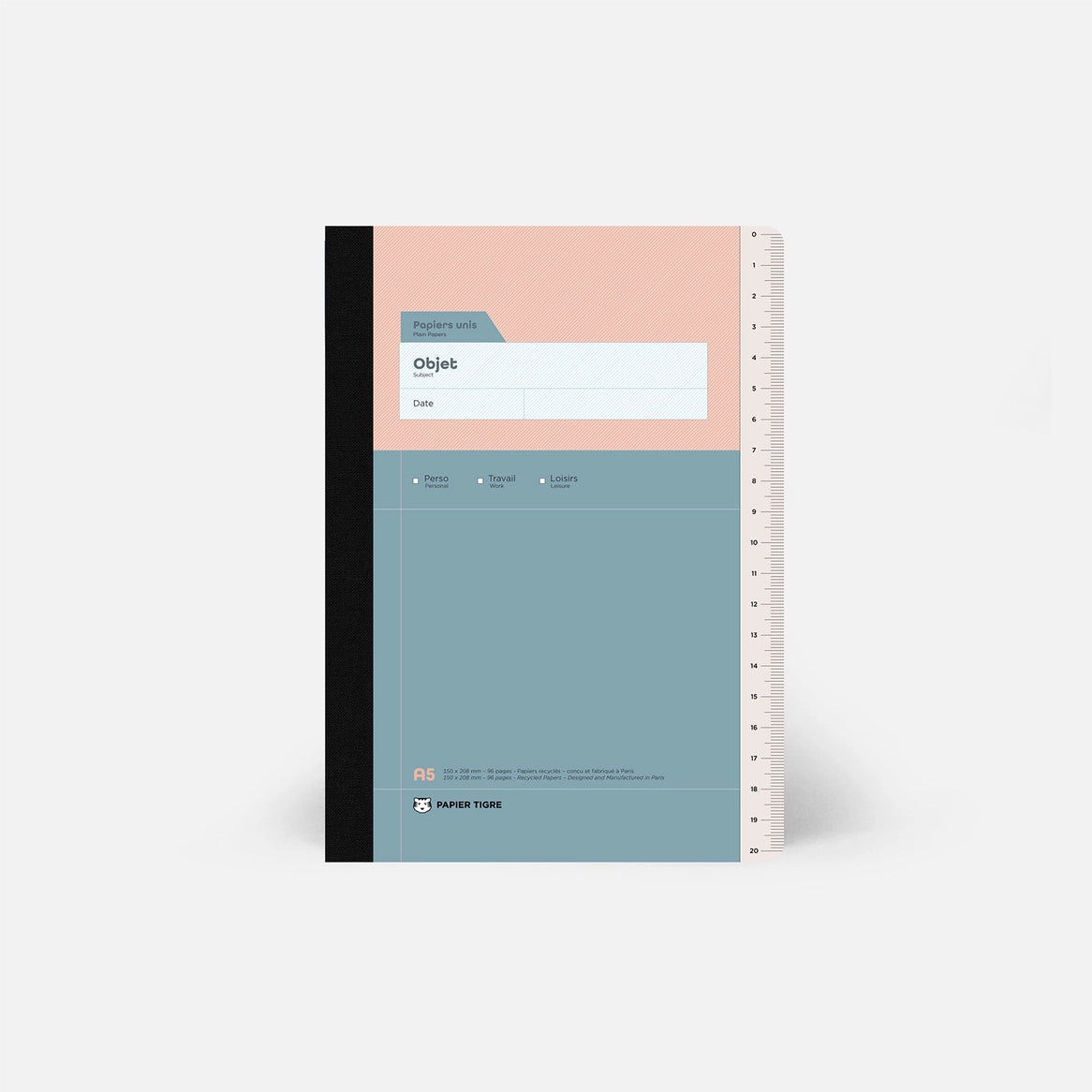 Papier Tigre Notebook A5 - Admin Uni