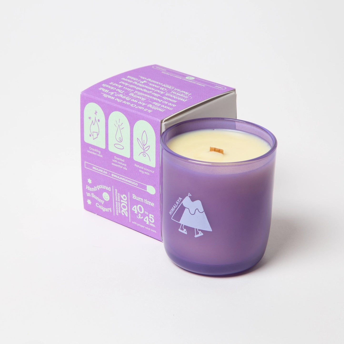 Himalaya Essential Oil Coconut Soy 8oz Candle · Milk Jar Candle Co.