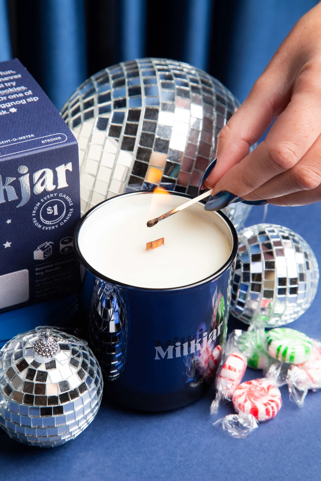 Pattie - Vanilla Chai & Peppermint Coconut Soy Candle · Milk Jar Candle Co.