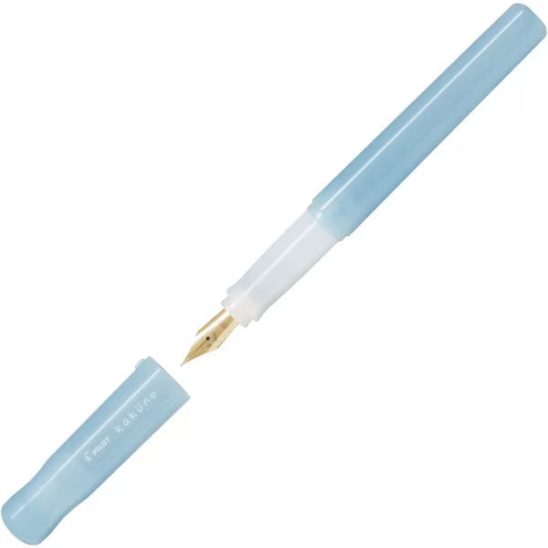 Drowsy Light Blue Kakuno Fountain Pen Madoromi Color Series · Pilot