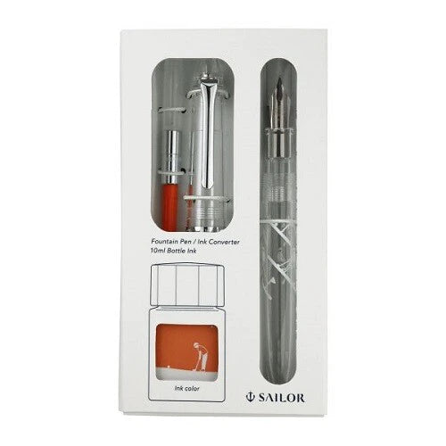 Sailor Profit Jr. +10 Harappa Fountain Pen & Ink Set - Golf