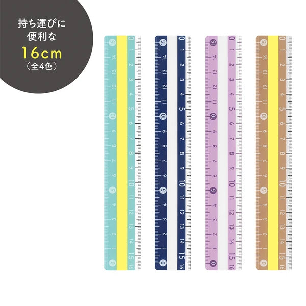 16cm Mojisashi Ruler / Kutsuwa