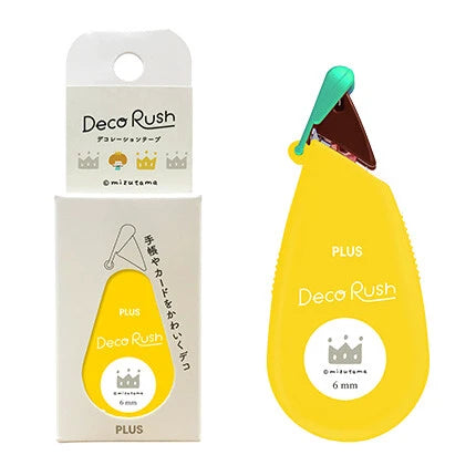 PLUS Deco Rush x mizutama Decorative Tape - Kanmuri